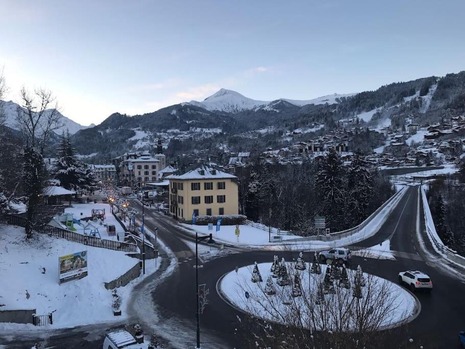 Appart Cosy Et Lumineux Au Coeur De Saint Gervais Kültér fotó